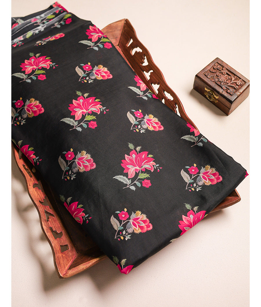 PURE MULBERRY MALAI SILK FABRIC