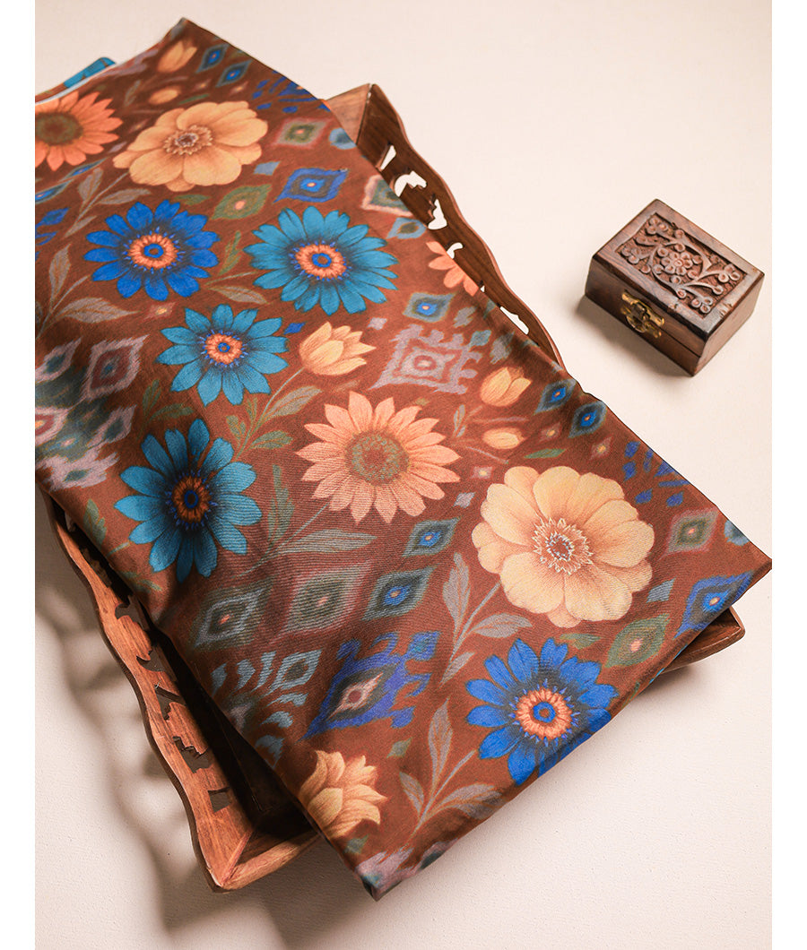 PURE MULBERRY MALAI SILK FABRIC