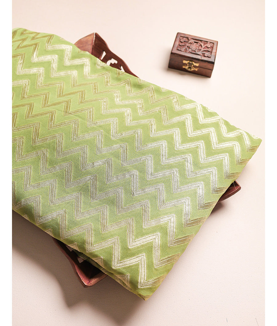 PURE GEORGETTE BANARASI FABRIC