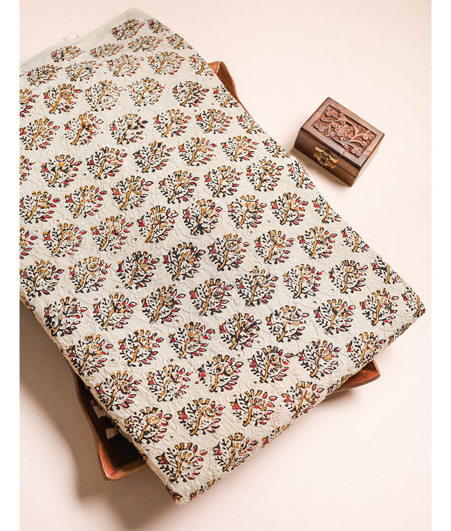 BLOCK PRINTED HAKOBA FABRIC