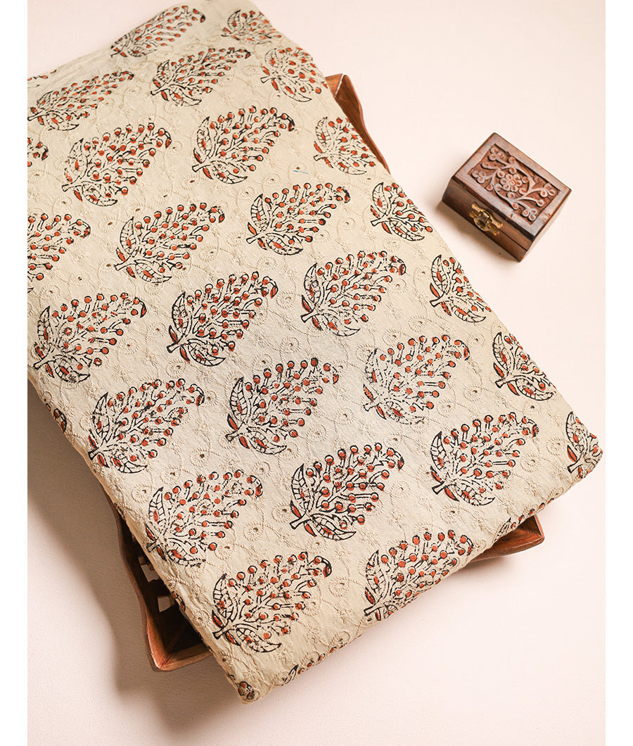 BLOCK PRINTED HAKOBA FABRIC