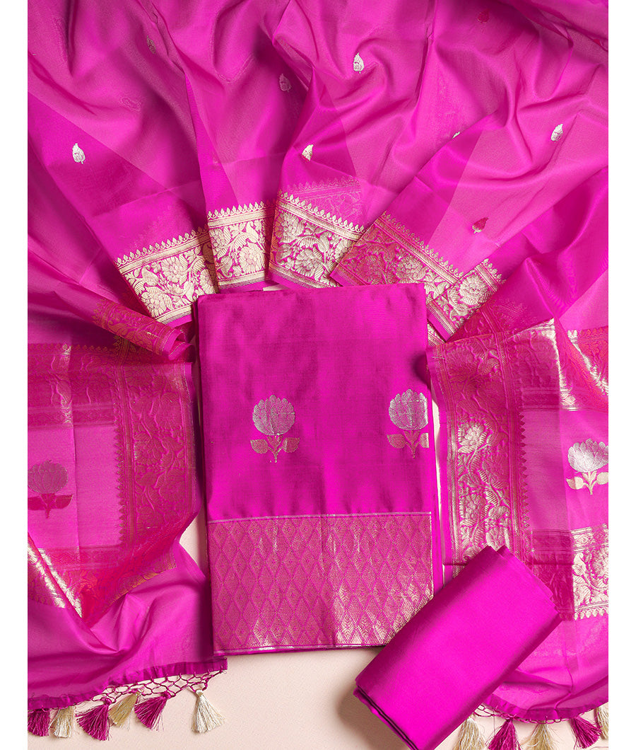 PURE SILK BANARSI SUIT SET