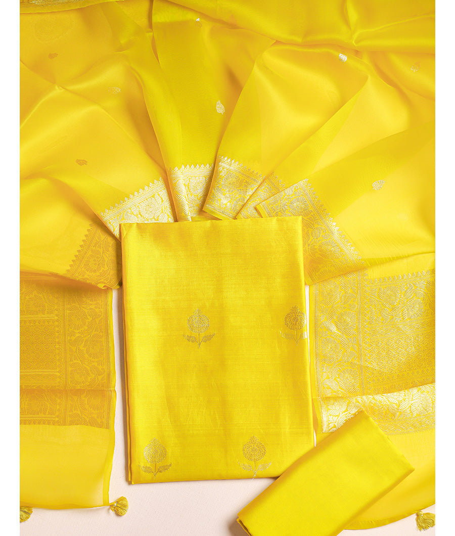 PURE SILK BANARSI SUIT SET