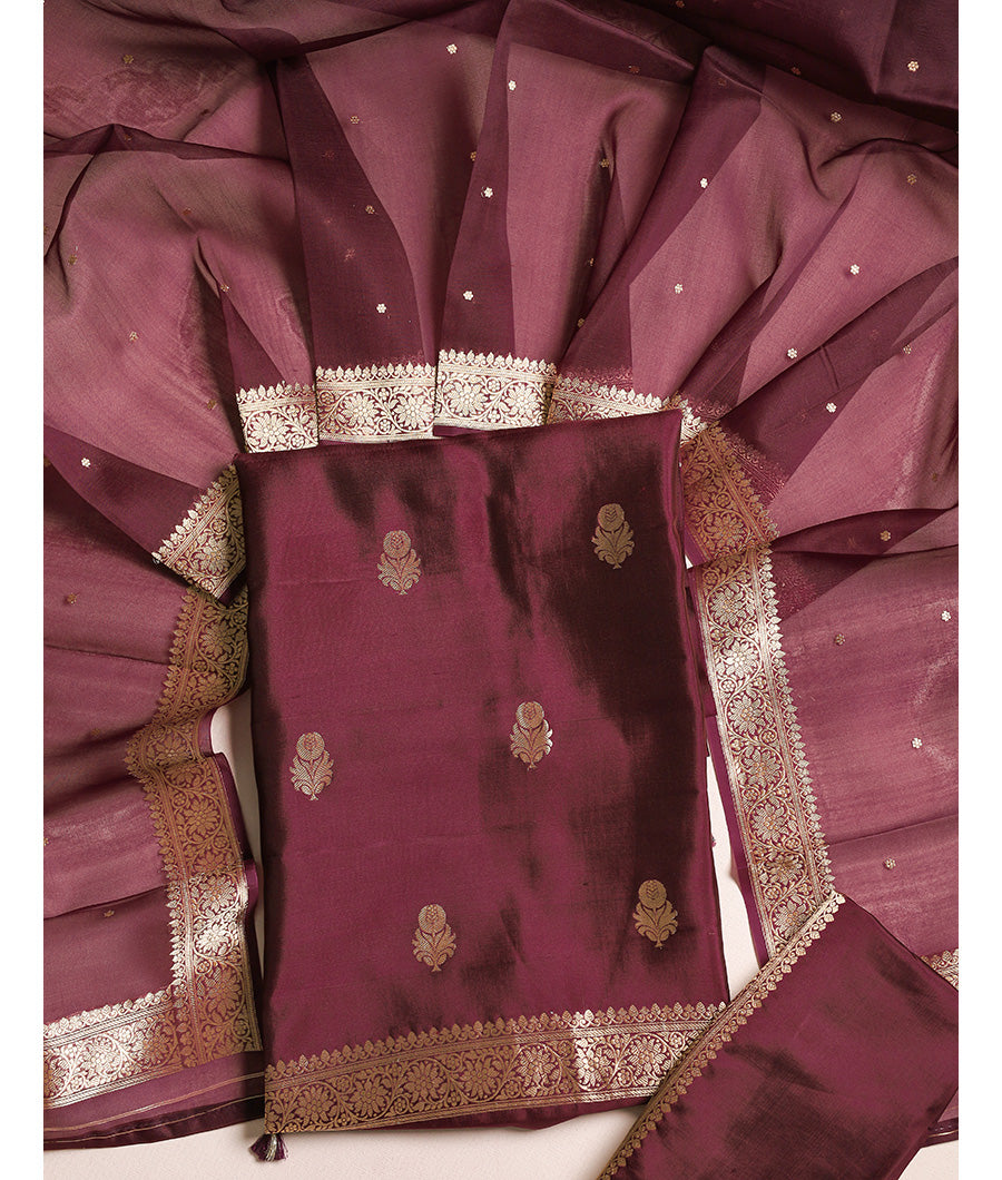 PURE SILK BANARSI SUIT SET