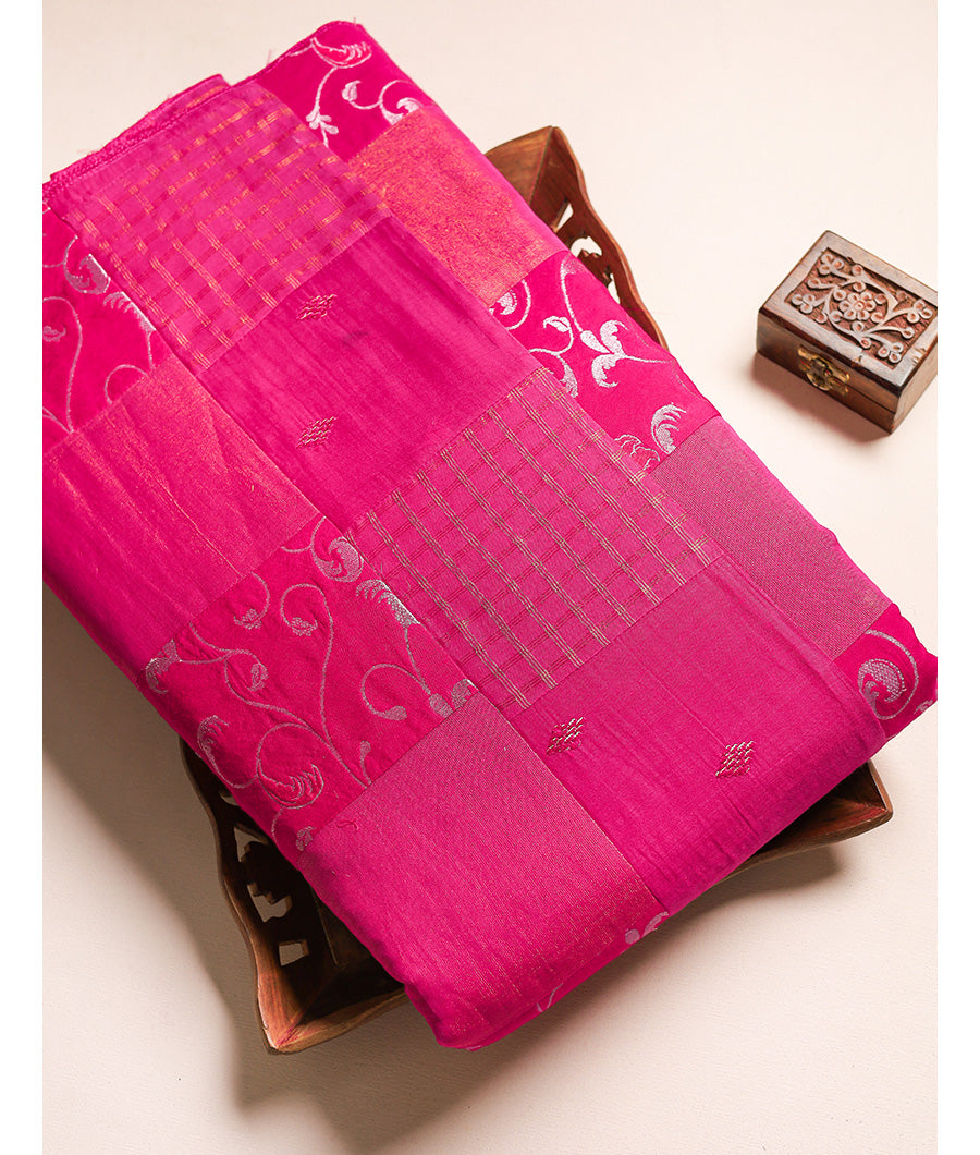 PURE BANARSI SILK PATCH WORK