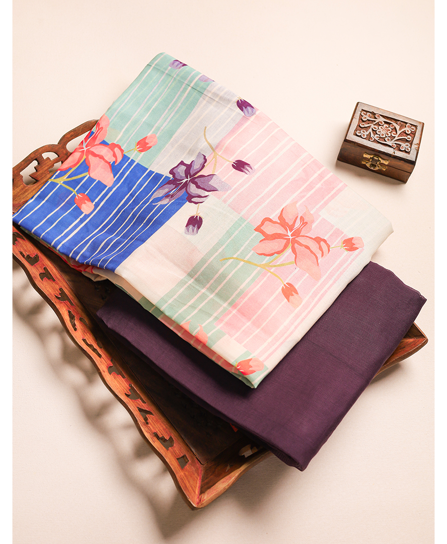 MALAI CHANDERI MIX & MATCH