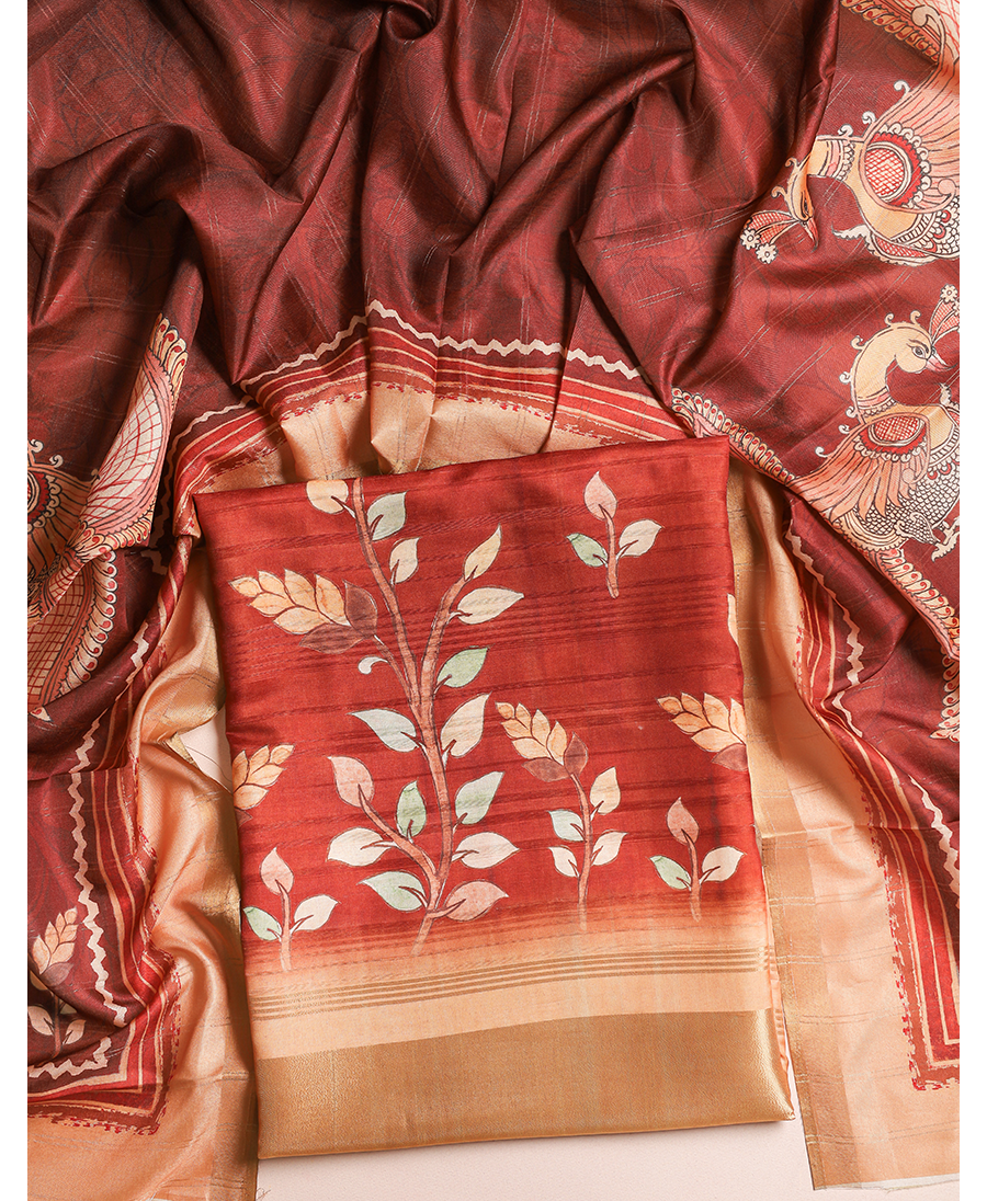 SEMI TUSSAR SUIT SET