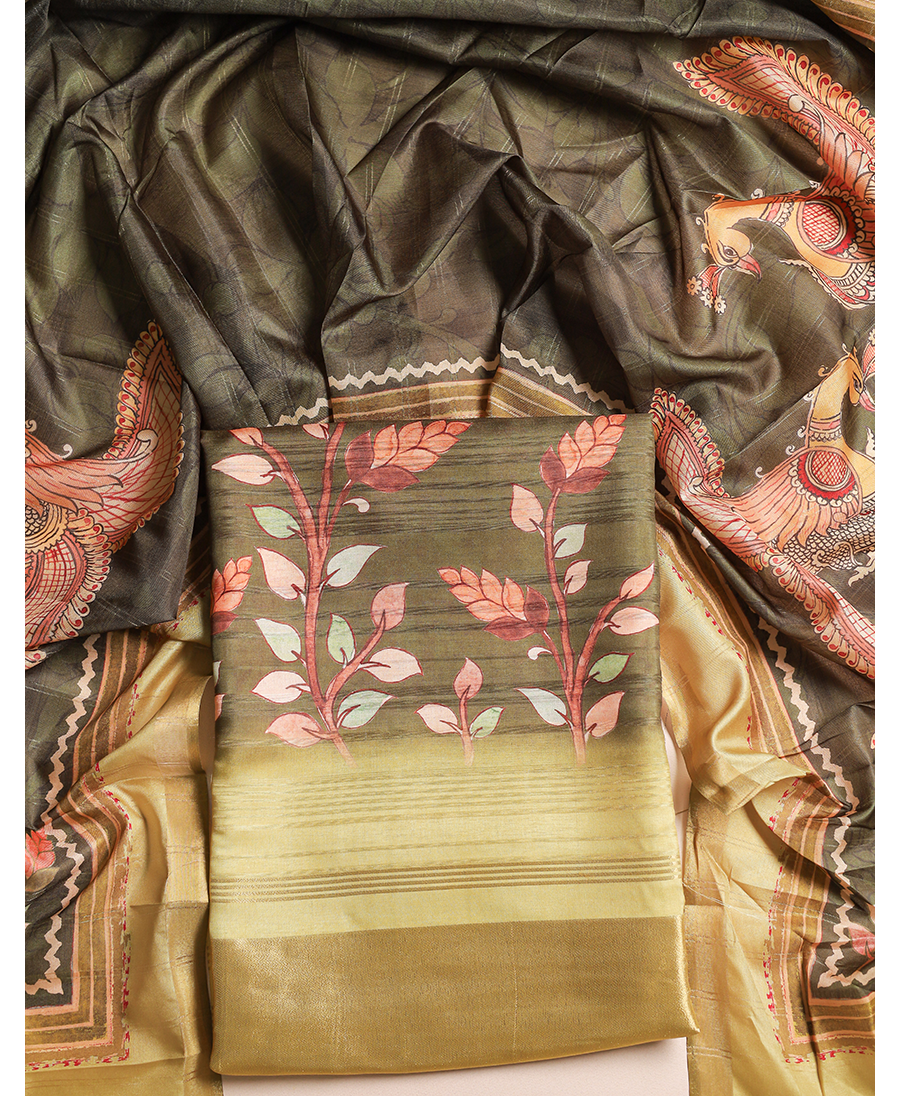 SEMI TUSSAR SUIT SET