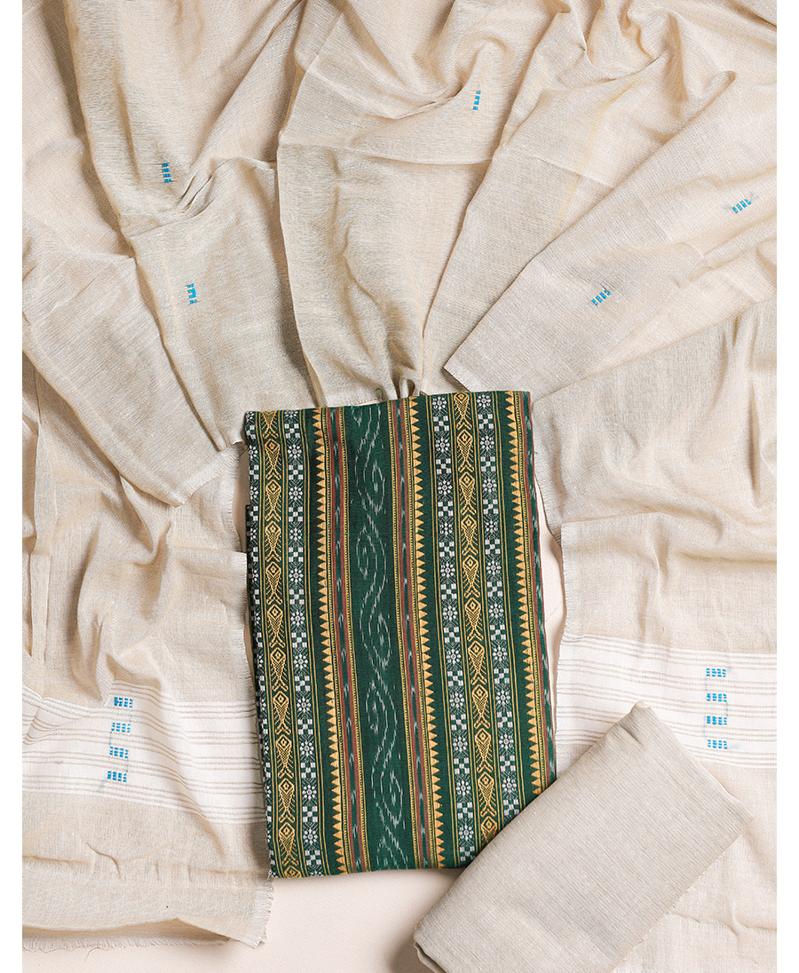 cotton sambalpuri ikat suit sets