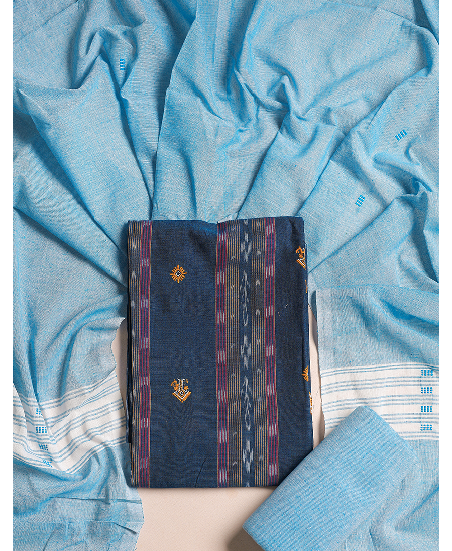 cotton sambalpuri ikat suit sets