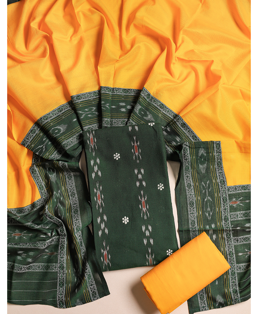 cotton sambalpuri ikat suit sets