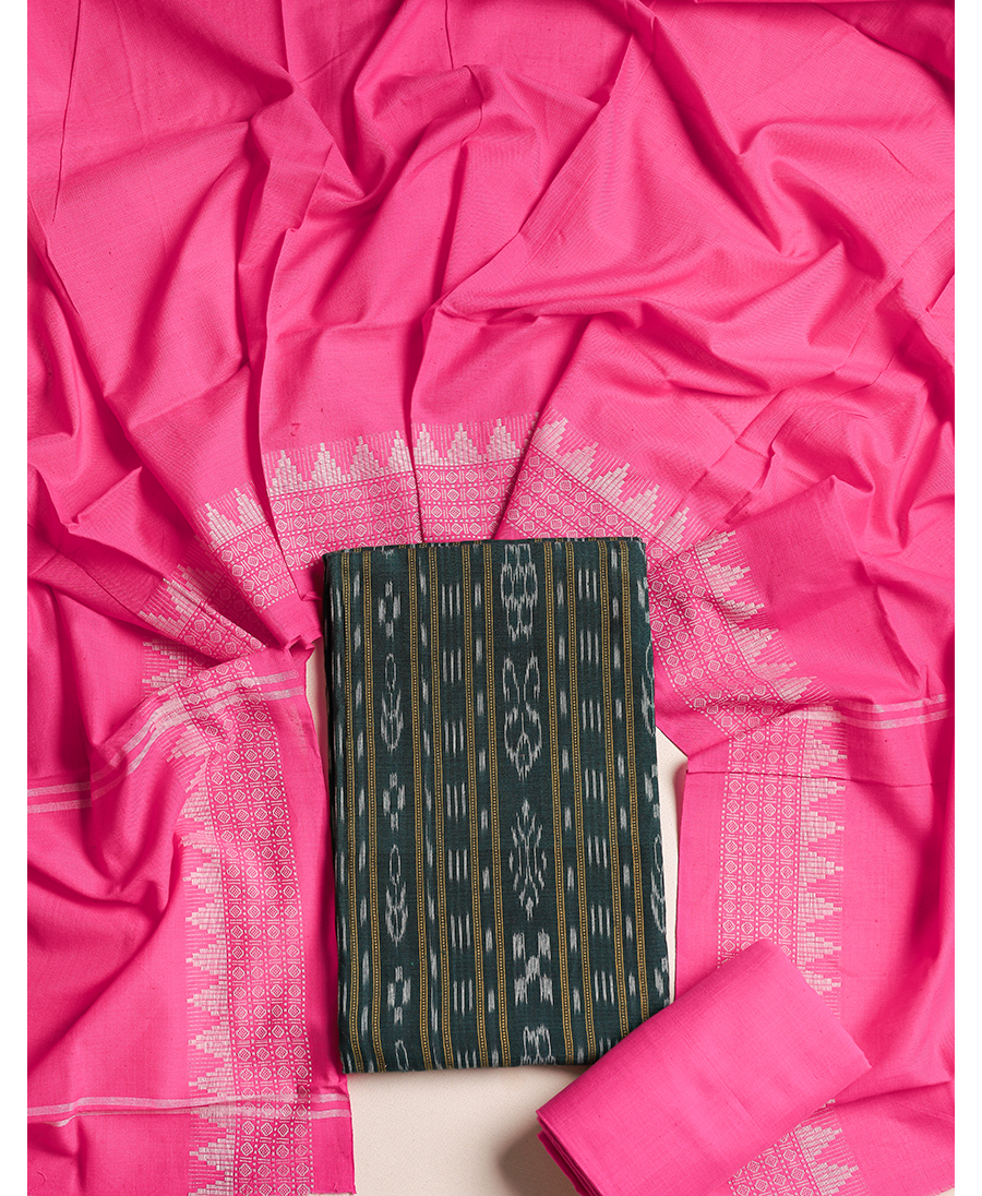 cotton sambalpuri ikat suit sets