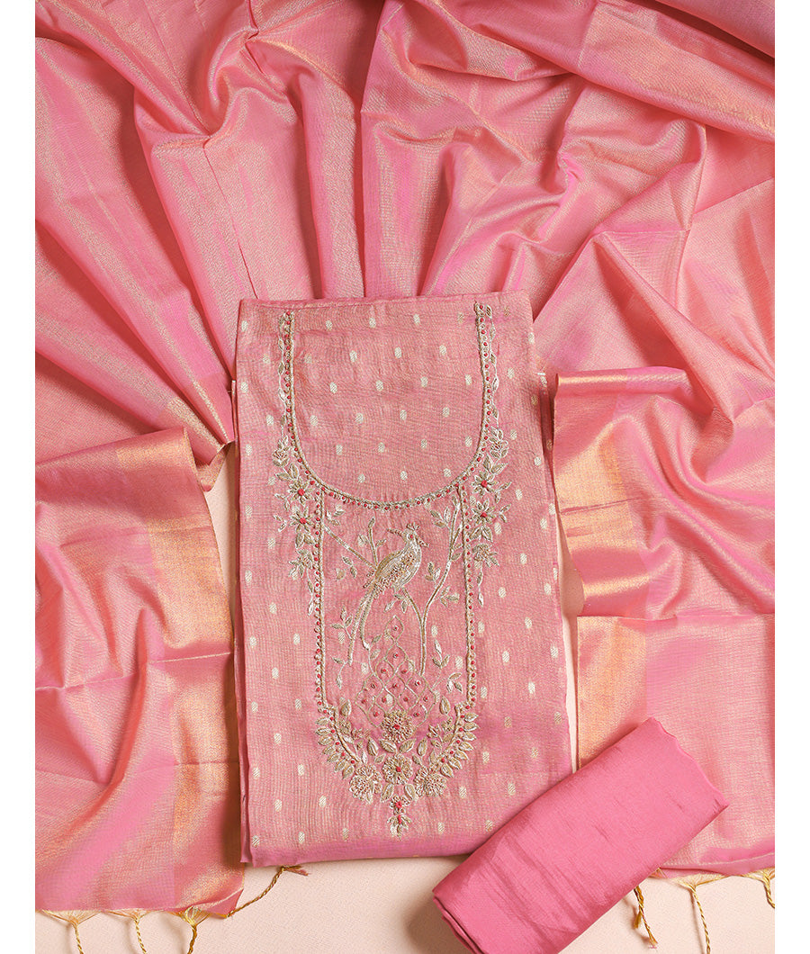 ZARDOSI TISSUE  SUIT SET