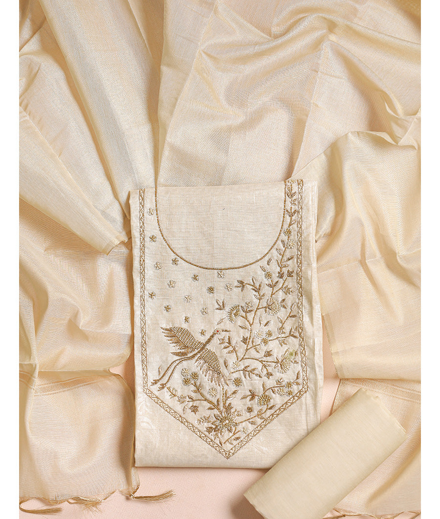 ZARDOSI TISSUE  SUIT SET