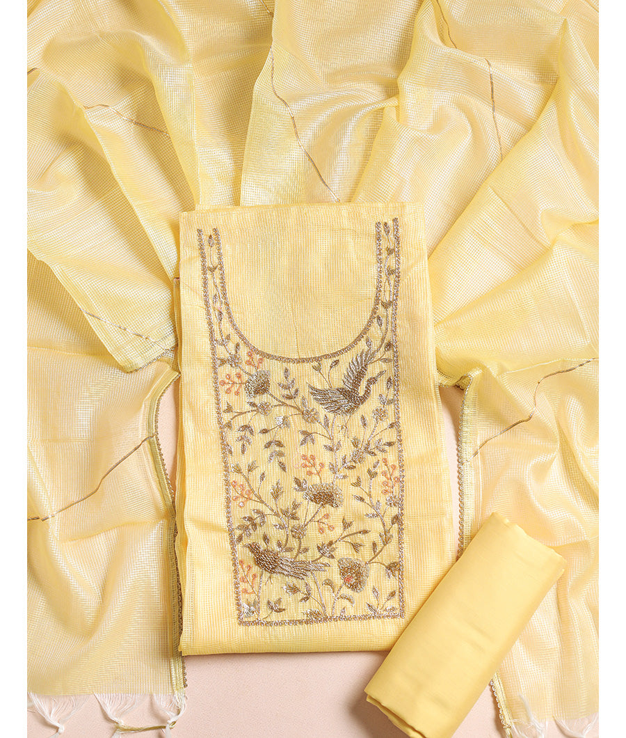 ZARDOSI TISSUE  SUIT SET