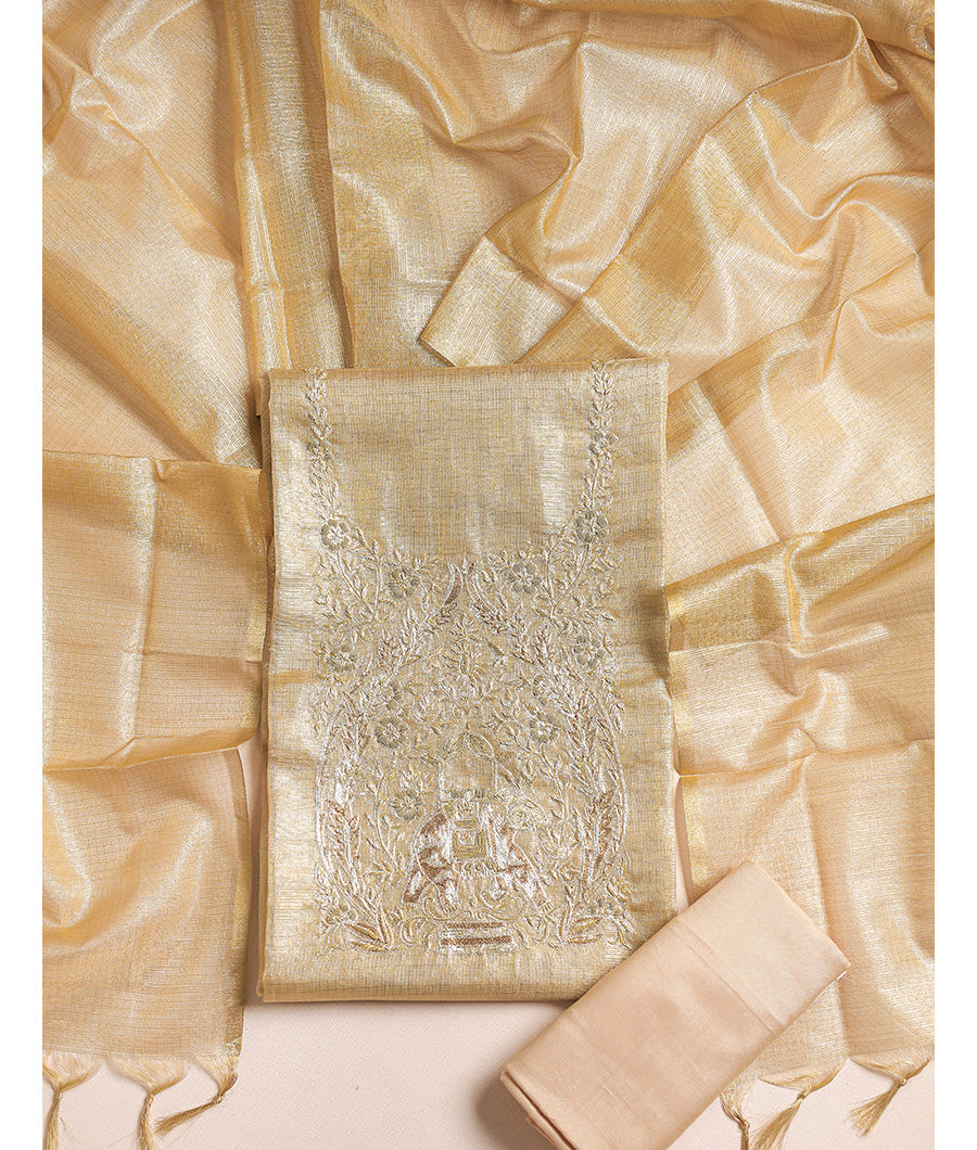ZARDOSI TISSUE  SUIT SET