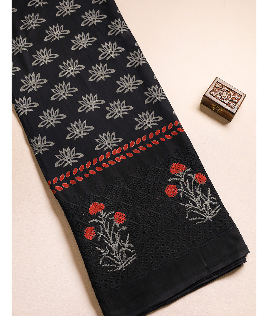 COTTON SCHIFLI WORK FABRIC