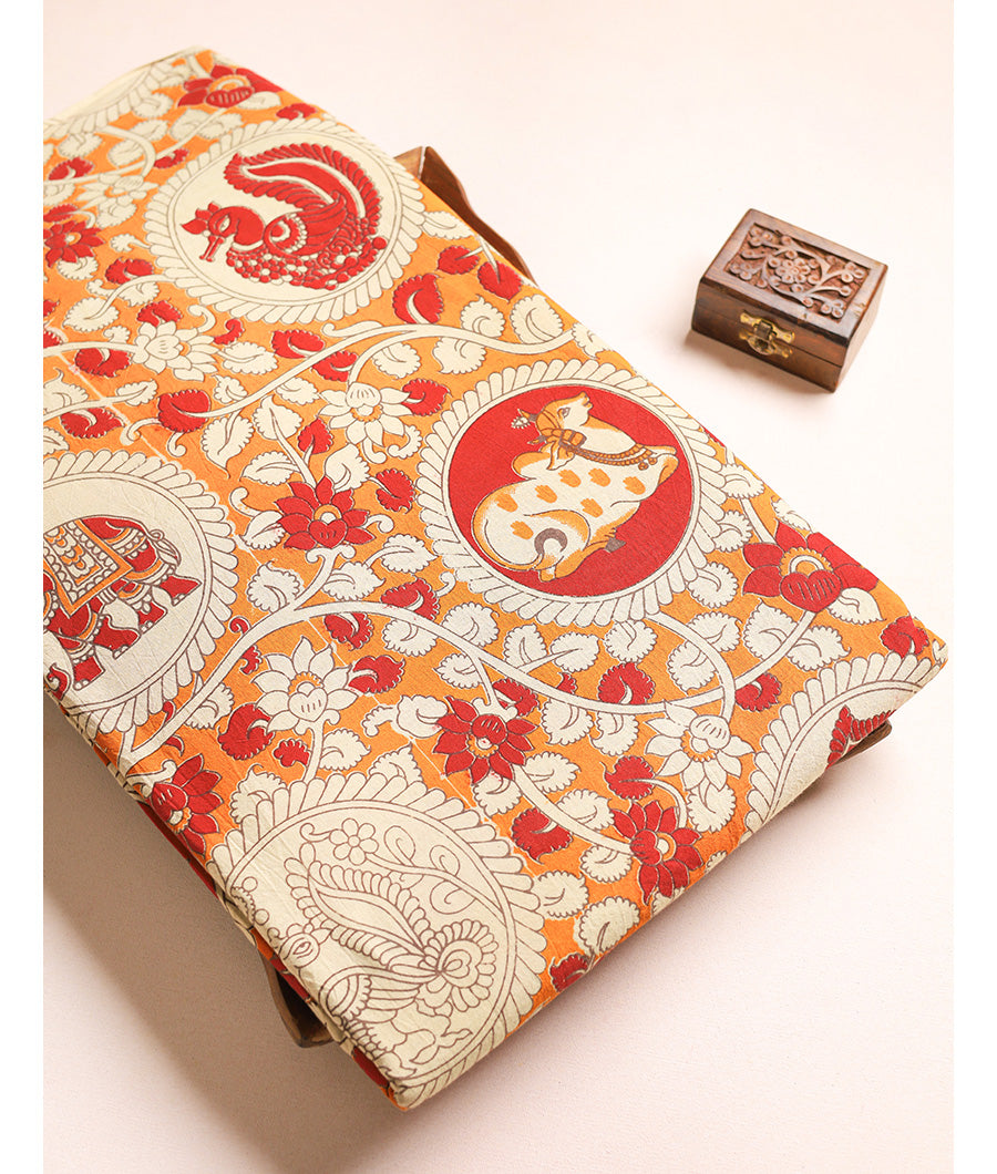 COTTON HANDBLOCK KALAMKARI FABRIC