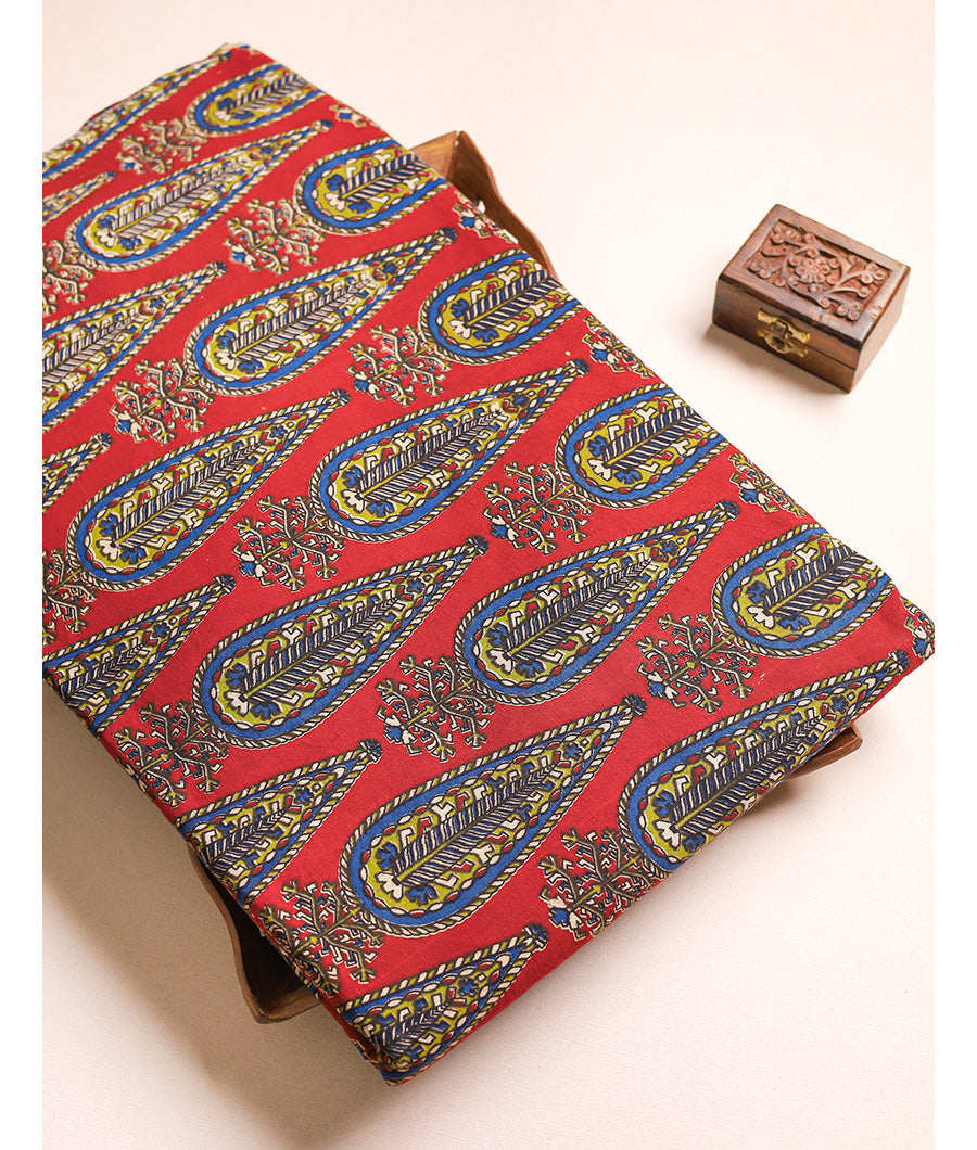 COTTON HANDBLOCK KALAMKARI FABRIC