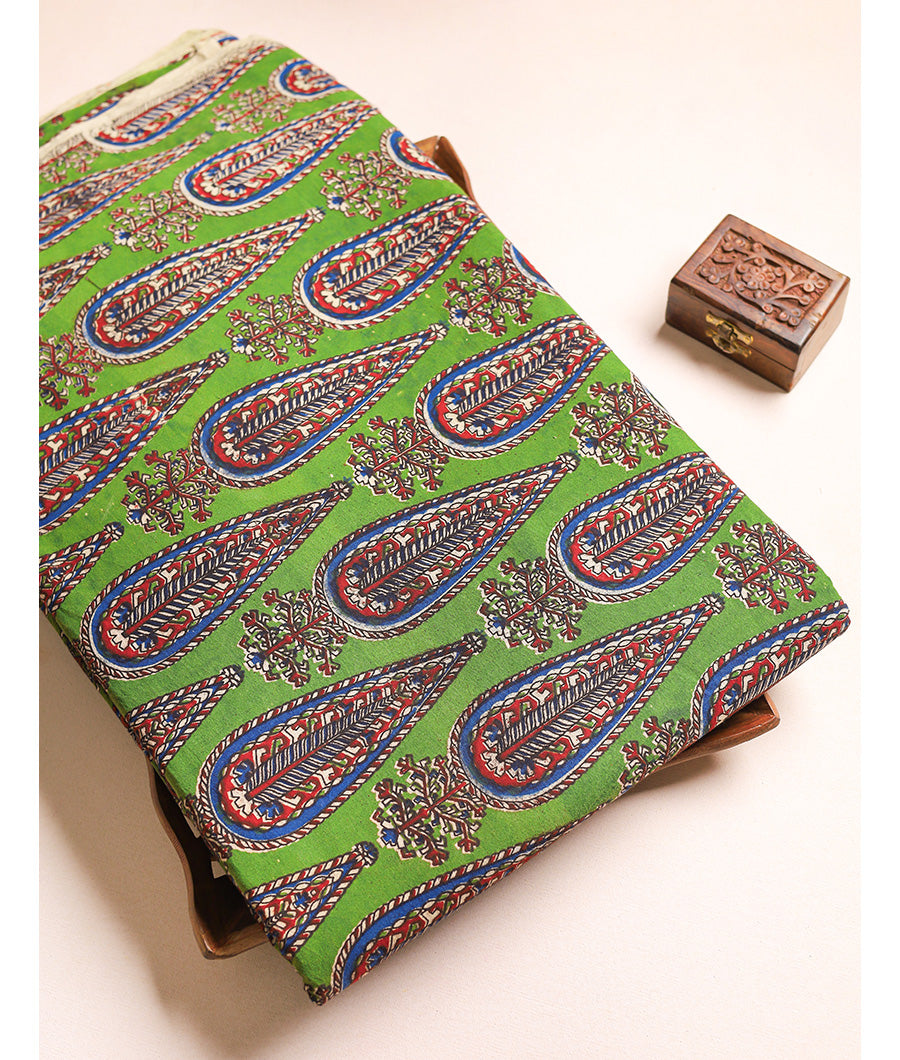 COTTON HANDBLOCK KALAMKARI FABRIC