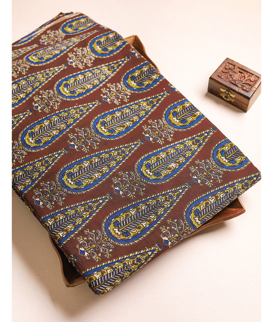 COTTON HANDBLOCK KALAMKARI FABRIC