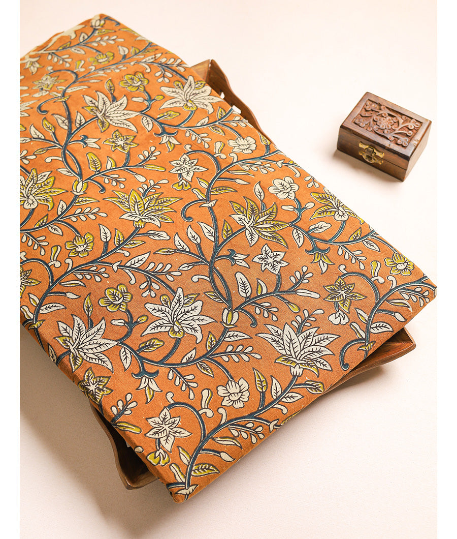 COTTON HANDBLOCK KALAMKARI FABRIC