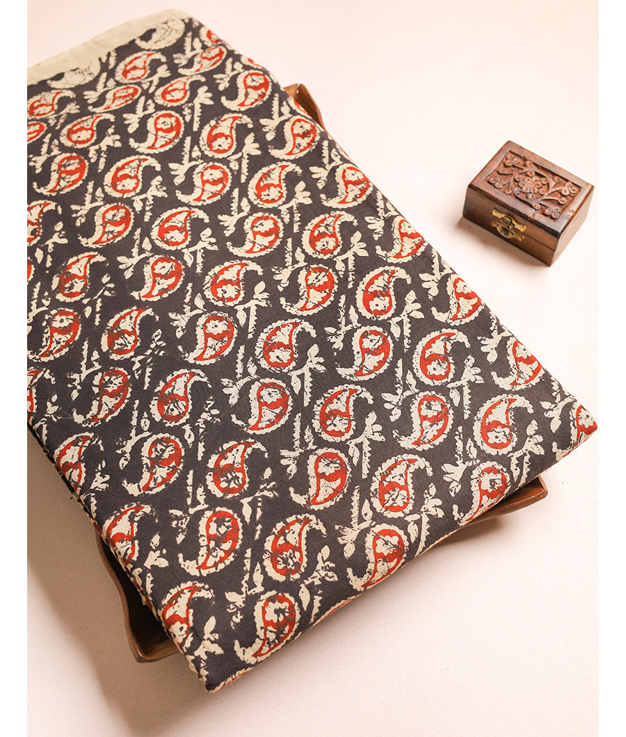 COTTON HANDBLOCK KALAMKARI FABRIC