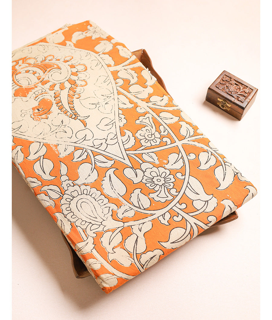 COTTON HANDBLOCK KALAMKARI FABRIC