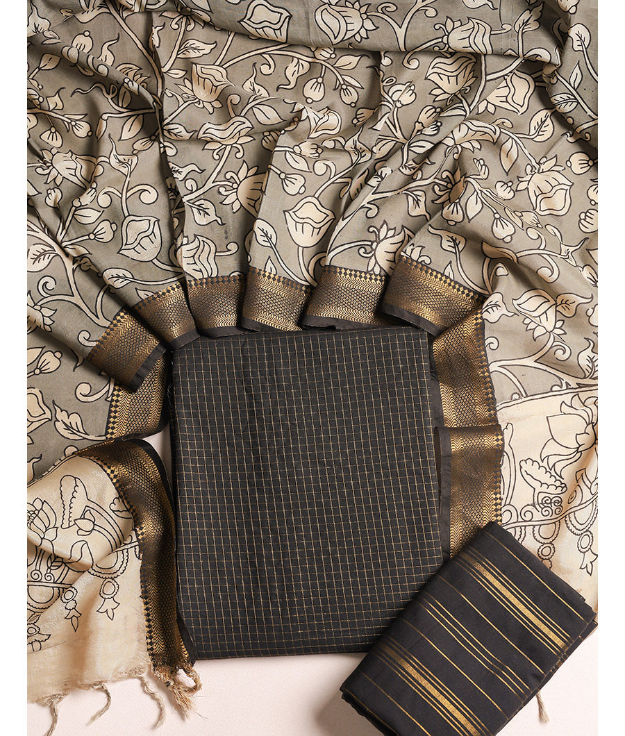 COTTON LUREX SUIT SET