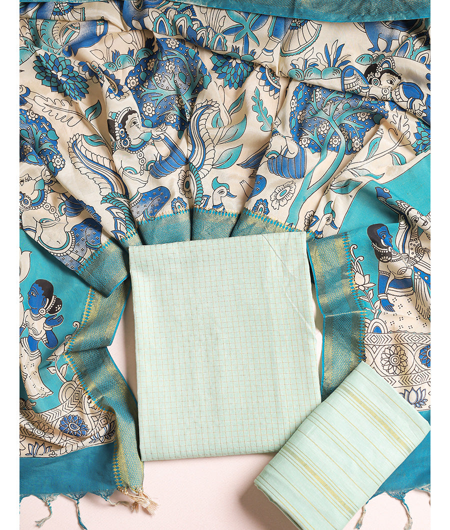 COTTON LUREX SUIT SET