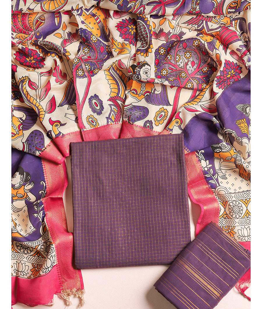 COTTON LUREX SUIT SET