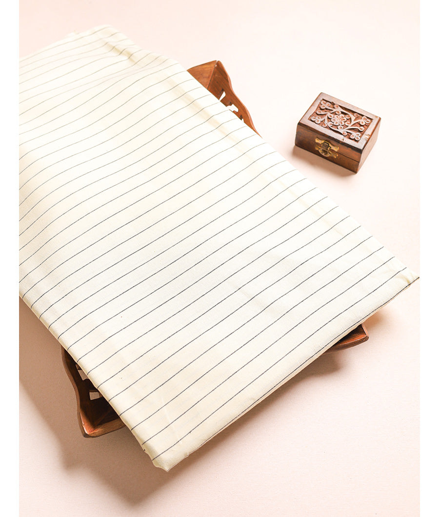 COTTON WOVEN STRIPED FABRIC