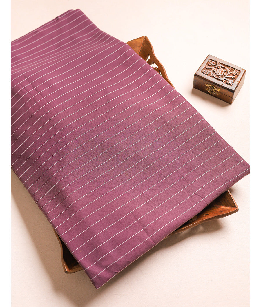 COTTON WOVEN STRIPED FABRIC