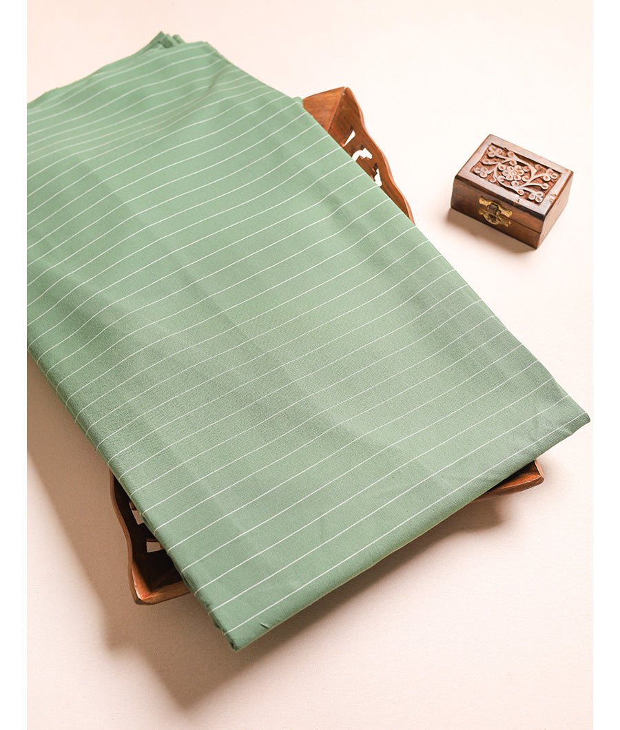 COTTON WOVEN STRIPED FABRIC