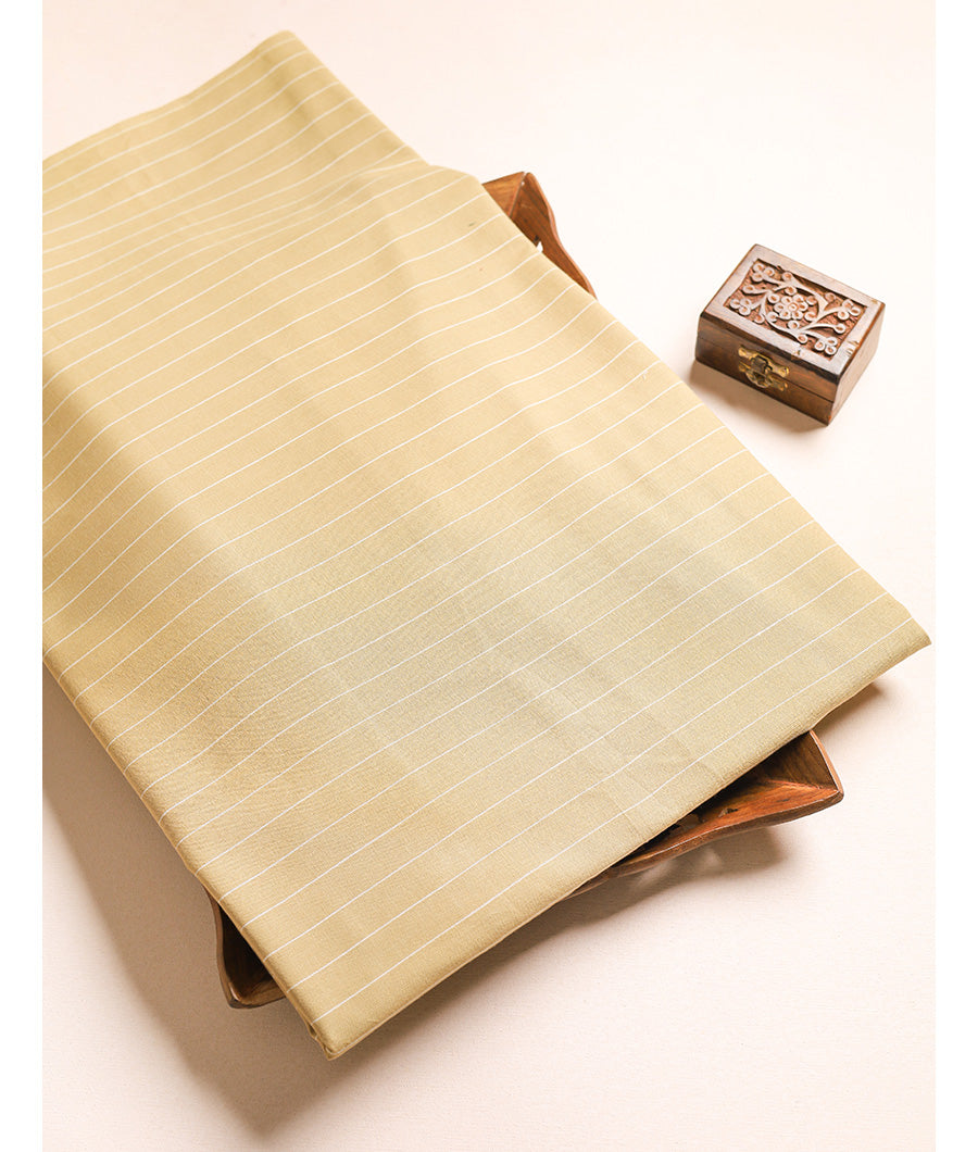 COTTON WOVEN STRIPED FABRIC