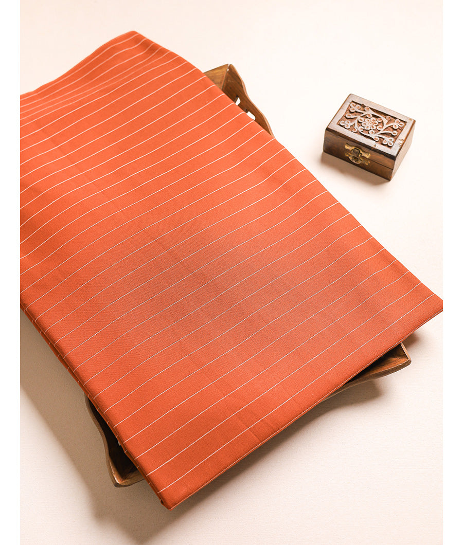 COTTON WOVEN STRIPED FABRIC