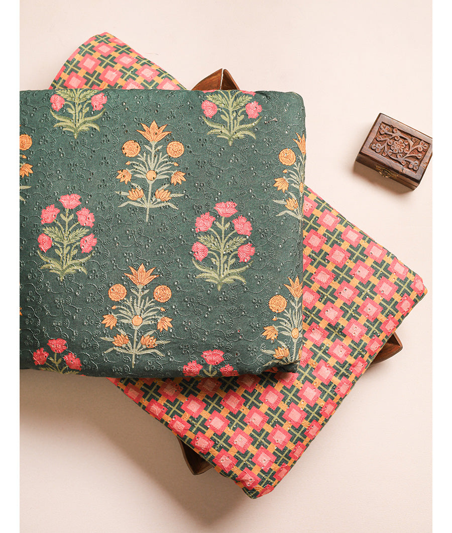 PURE COTTON SCHIFILI HAKOBA FABRIC