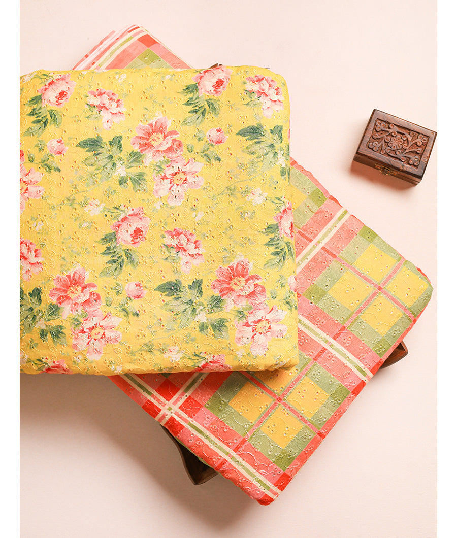 PURE COTTON SCHIFILI HAKOBA FABRIC