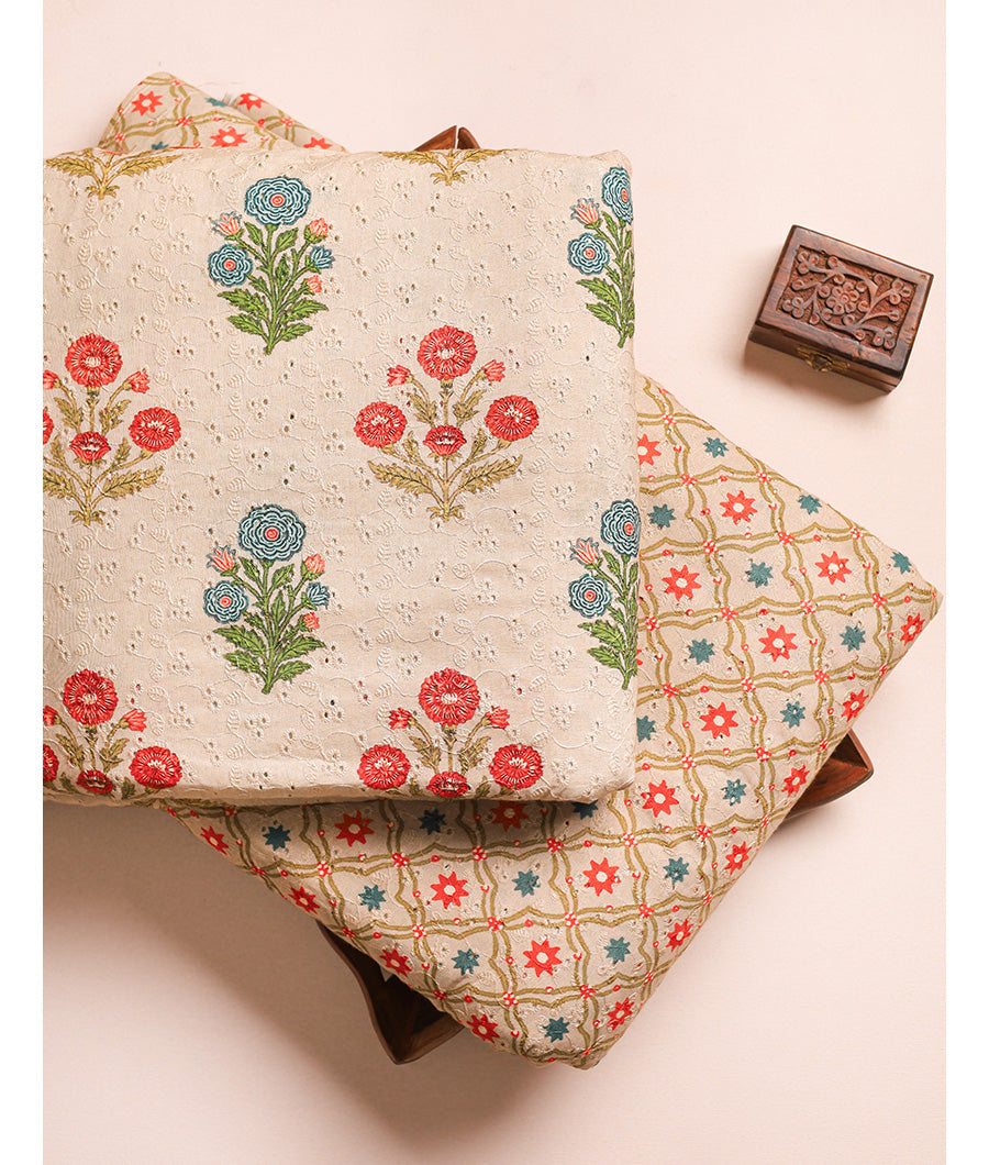 PURE COTTON SCHIFILI HAKOBA FABRIC