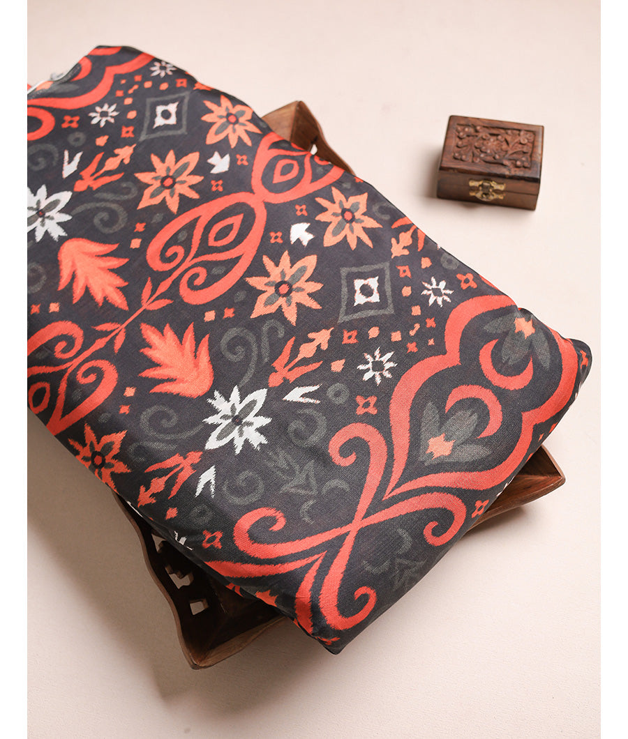 BEMBER MUSLIN PRINTED FABRIC