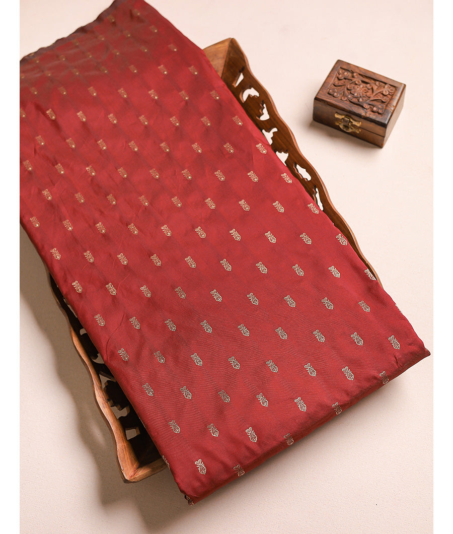 SEMI DUPION SILK WOVEN FABRIC