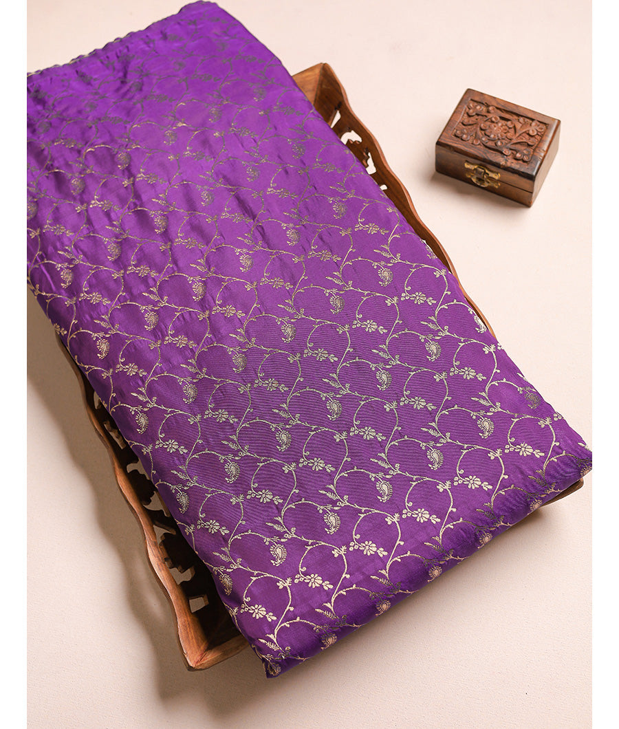 SEMI DUPION SILK WOVEN FABRIC