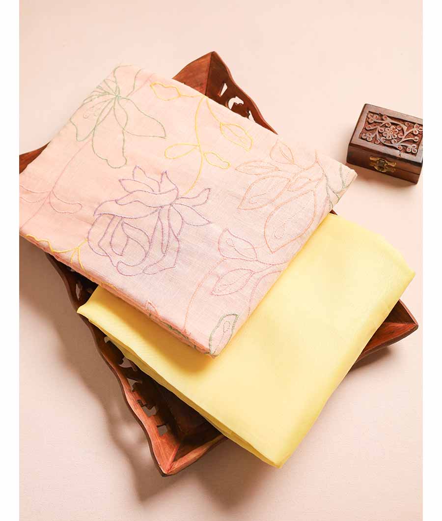 COTTON SLUB EMBROIDERY MIX AND MATCH