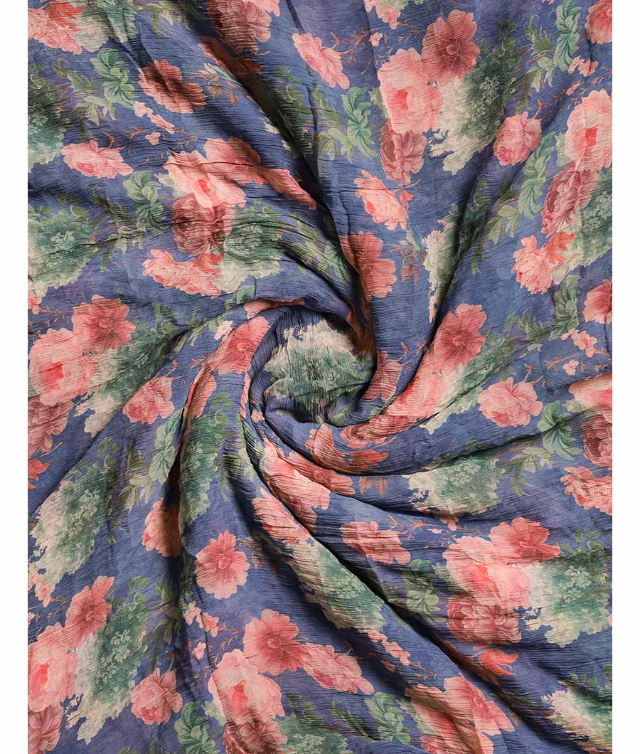 PURE CHIFFON DIGITAL PRINTED FABRIC