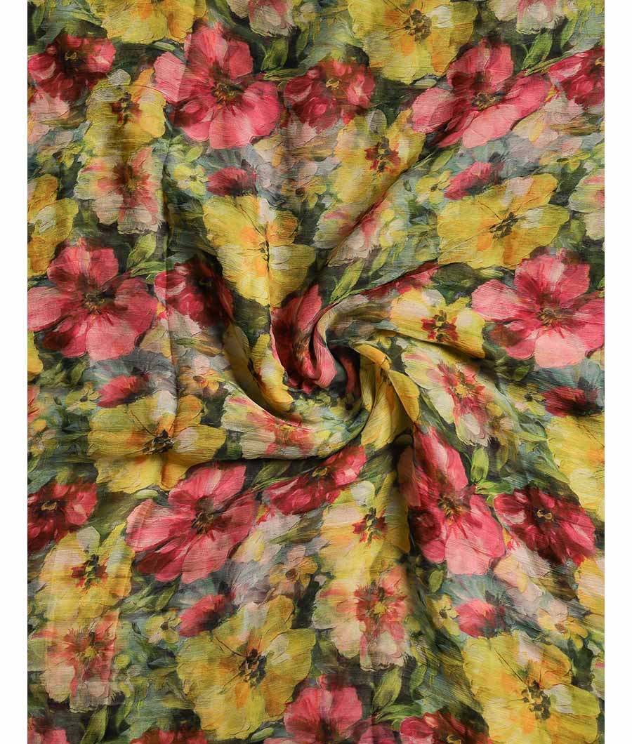PURE CHIFFON DIGITAL PRINTED FABRIC
