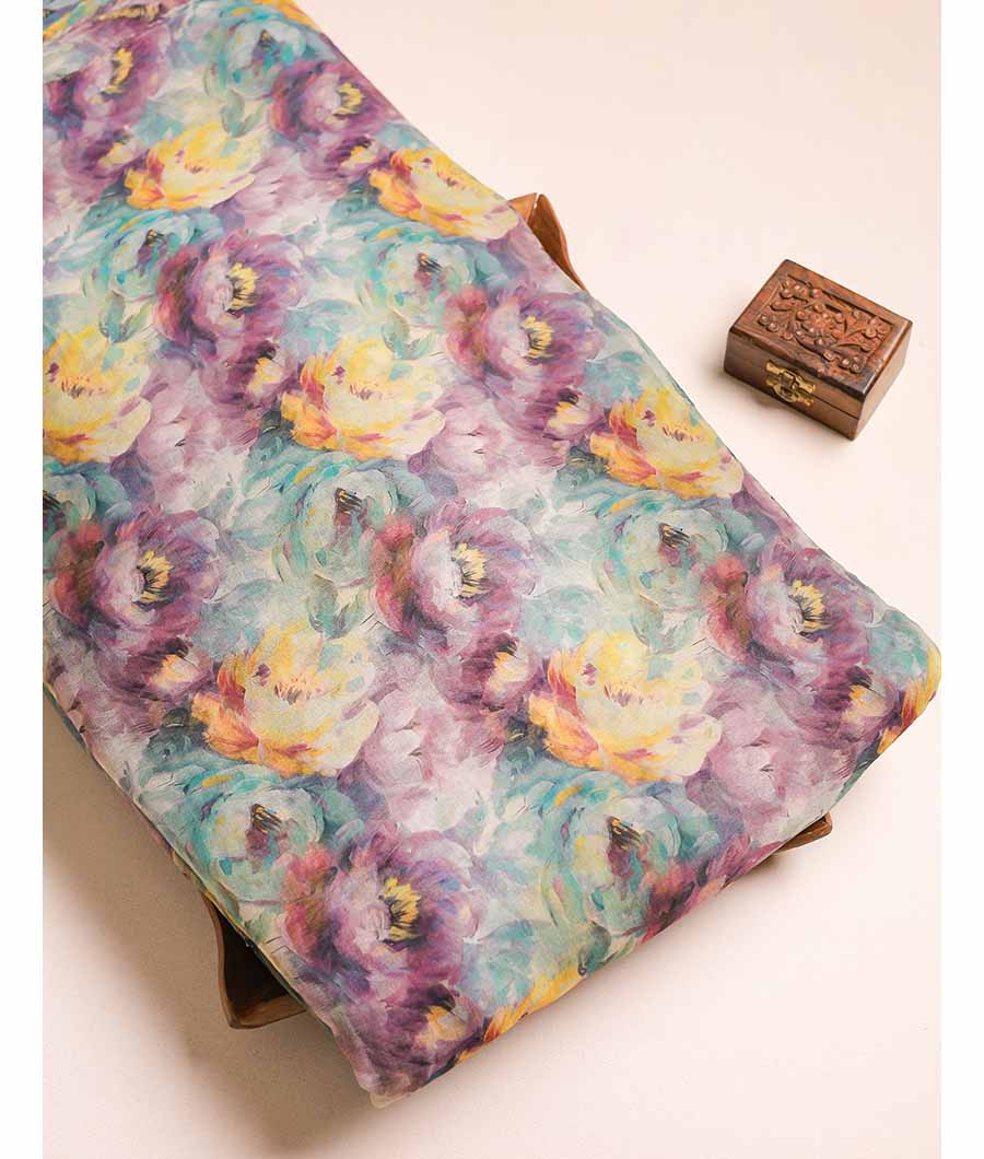 PURE CHIFFON DIGITAL PRINTED FABRIC