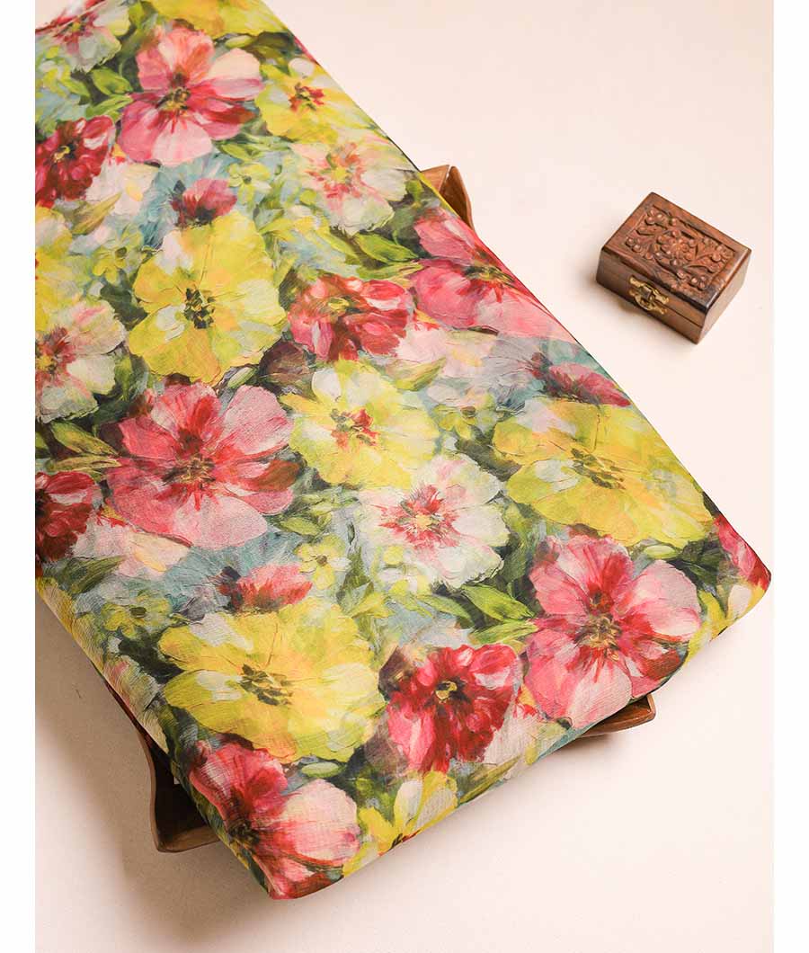 PURE CHIFFON DIGITAL PRINTED FABRIC