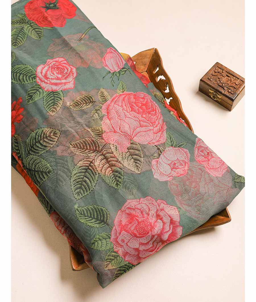 PURE CHIFFON DIGITAL PRINTED FABRIC