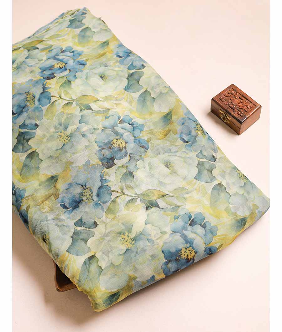 PURE CHIFFON DIGITAL PRINTED FABRIC