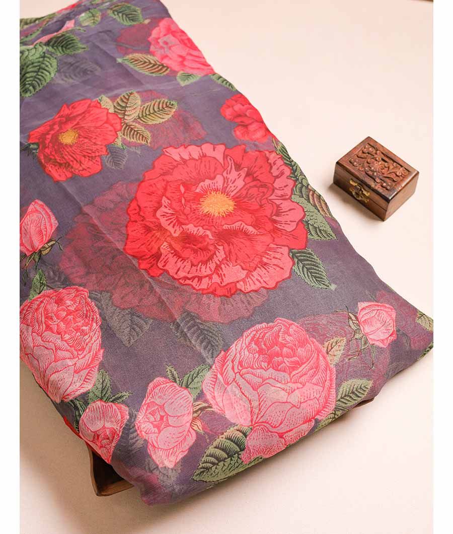 PURE CHIFFON DIGITAL PRINTED FABRIC